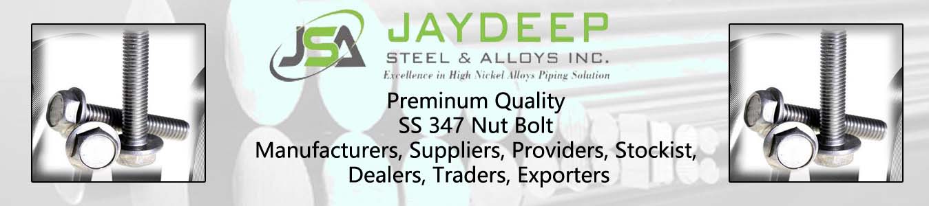 SS 347 Nut Bolt Dealers